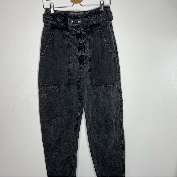 Isabel Marant Carot Pants High Rise Baggy Lightweight Sz 40 - Picture 2 of 8